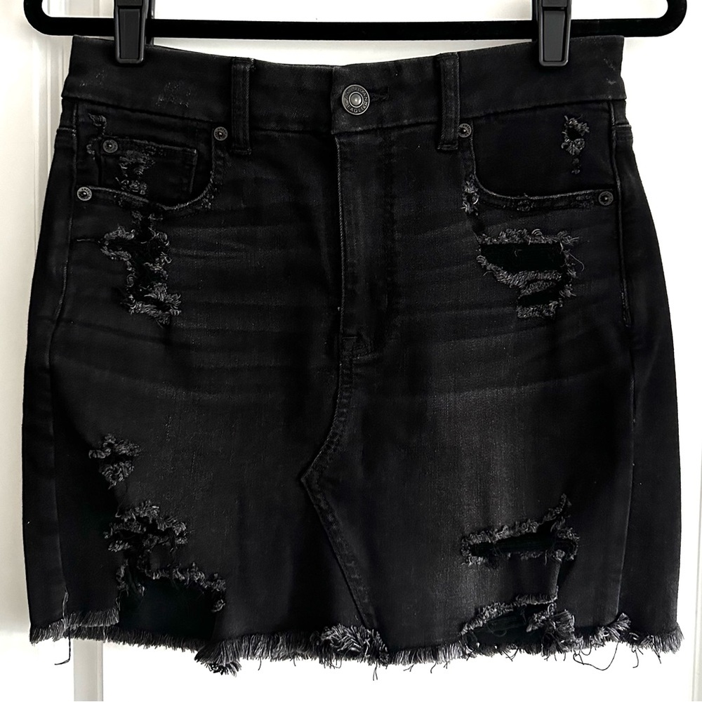 American Eagle Super Stretch Denim Skirt